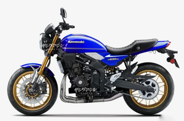 Kawasaki Z400RS, una naked retro en desarrollo