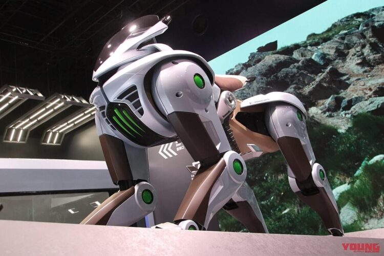 Kawasaki Corleo: Un «cuatro patas» propulsado por un motor de hidrógeno de dos tiempos
