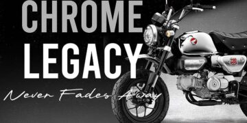 Honda Monkey Chrome Legacy: Exclusivo en Tailandia