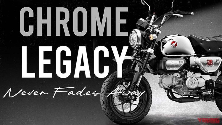Honda Monkey Chrome Legacy: Exclusivo en Tailandia