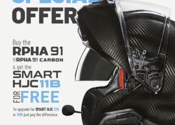 HJC lanza una promoción exclusiva para el RPHA 91 este mayo