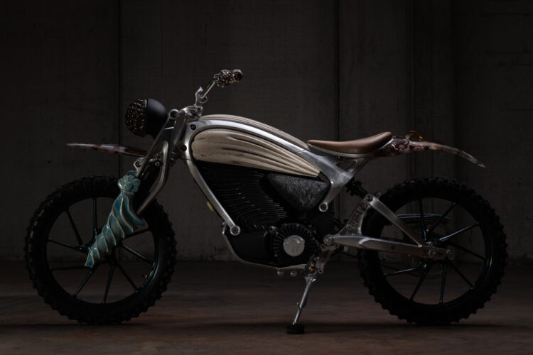 Una preparación orgánica de la Royal Enfield eléctrica