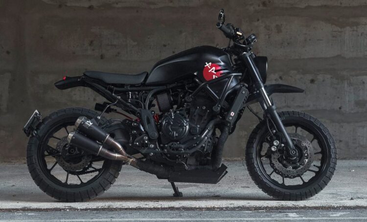 Yamaha XSR700 Unik Edition: lista para la ciudad y el todoterreno