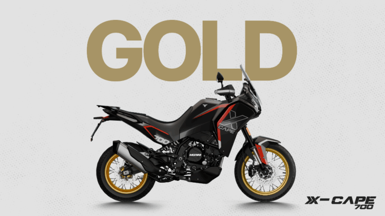 Moto Morini X-CAPE 700 Gold Edition | La versión tope de gama