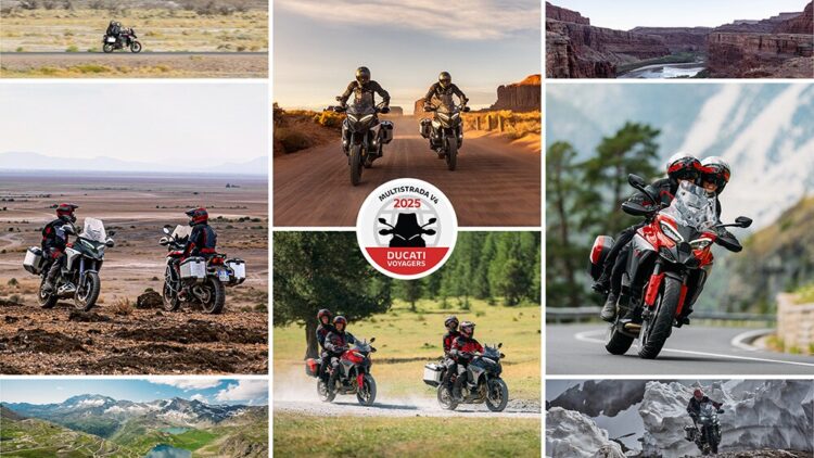 Multistrada V4 Voyagers 2025: Una oportunidad para rememorar tus viajes en tu Multistrada V4