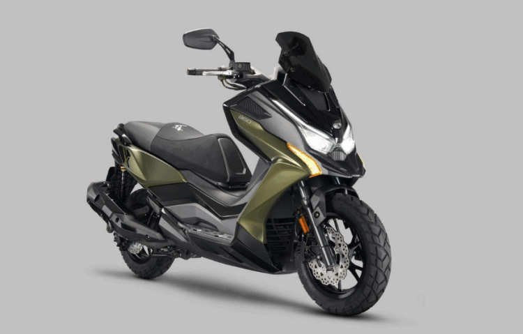 KYMCO DTX 350 2025: Nuevo scooter-crossover para carnet A2