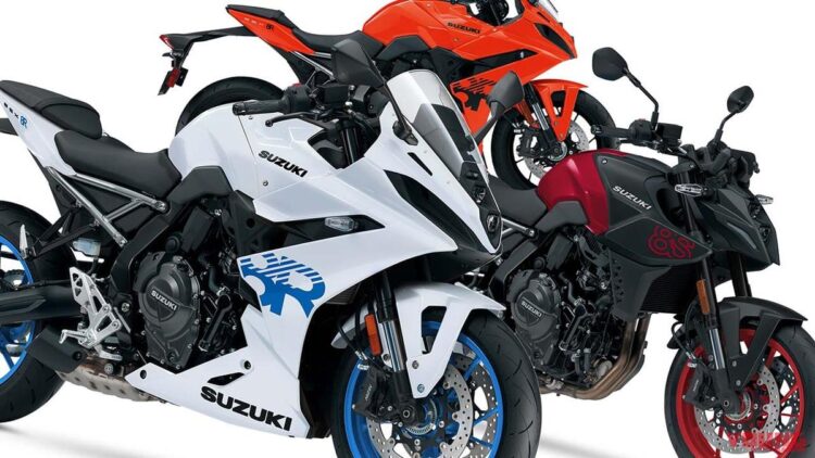 Suzuki GSX-8S y GSX-8R 2026 con nuevos colores en EE. UU.