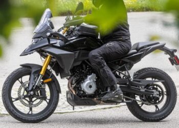 Nueva BMW F450 GS vista en pruebas